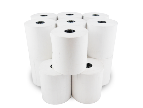 Kitchen Printer Paper (15 Pack) - Thermamark 3"x165' 1-Ply Bond Paper